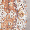 Dywan zewnętrzny vintage okrągły - Santo Medallion Terakota - thumbnail 4