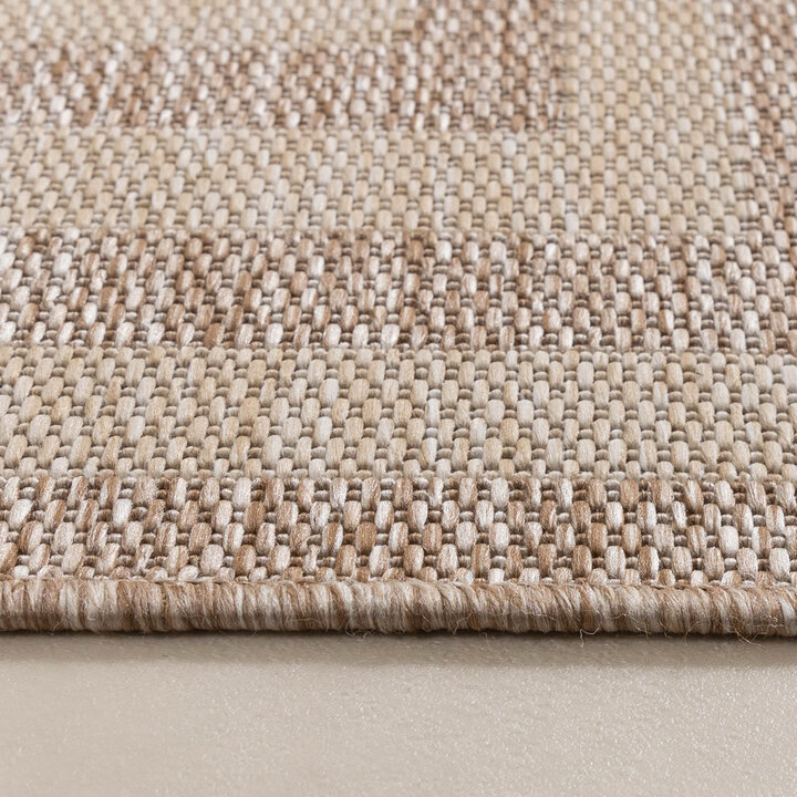Dywan na balkon - Sierra Frame Beżowy/Kremowy - 5