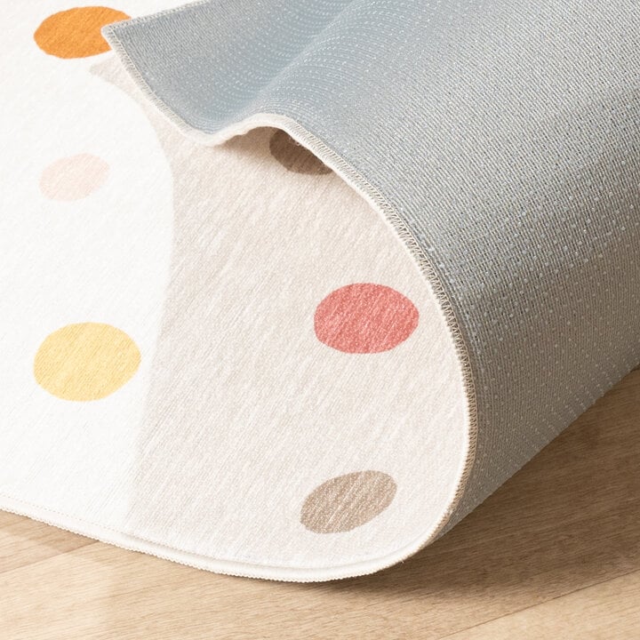 Dywan dziecięcy nadający się do prania - Evi Confetti Kolorowy - 6