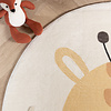 Dywan dziecięcy okrągły - Sammy Giraffe Żółty - thumbnail 2