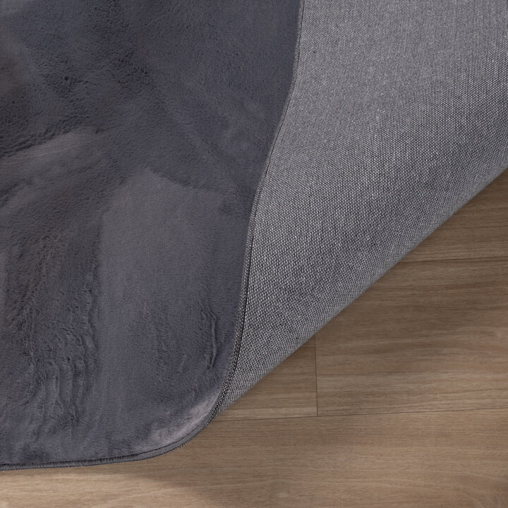 Miękki dywan z krótkim włosiem - Cozy Antracyt - 5