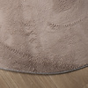Dywan okrągły z krótkim włosiem - Cozy Taupe - thumbnail 4
