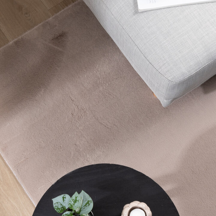 Miękki dywan z krótkim włosiem - Cozy Taupe - 2
