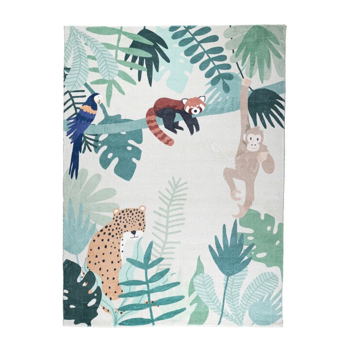 Dywan dziecięcy - Jungle Leopard Kolorowy - 1
