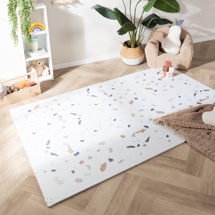 Mata piankowa puzzle - Alfie Confetti Kolorowa