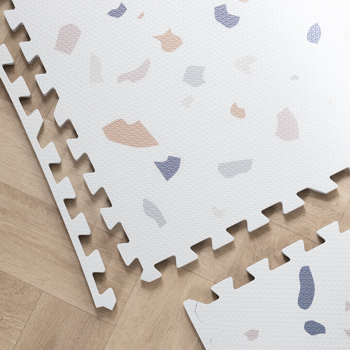 Mata piankowa puzzle - Alfie Confetti Kolorowa - 5