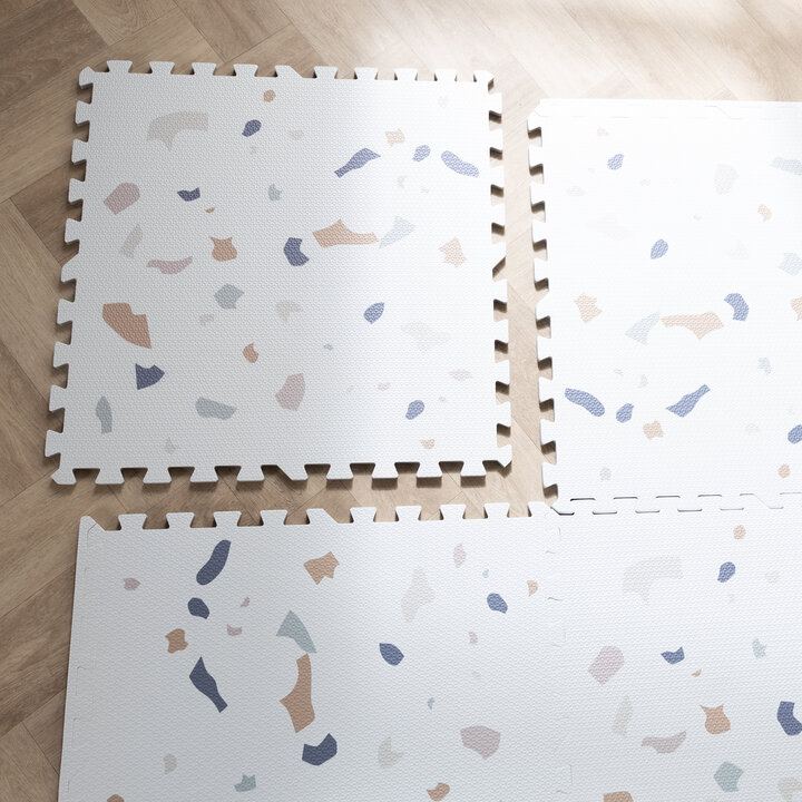 Mata piankowa puzzle - Alfie Confetti Kolorowa - 6