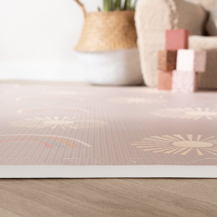 Mata piankowa puzzle - Alfie Sun Różowa - 3