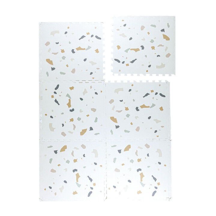 Mata piankowa puzzle - Alfie Confetti Kolorowa - 1