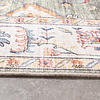 Dywan zewnętrzny vintage - Santo Medallion Oliwkowy - thumbnail 5