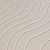 Dywan okrągły skandynawski - Charm Waves Biały - thumbnail 3