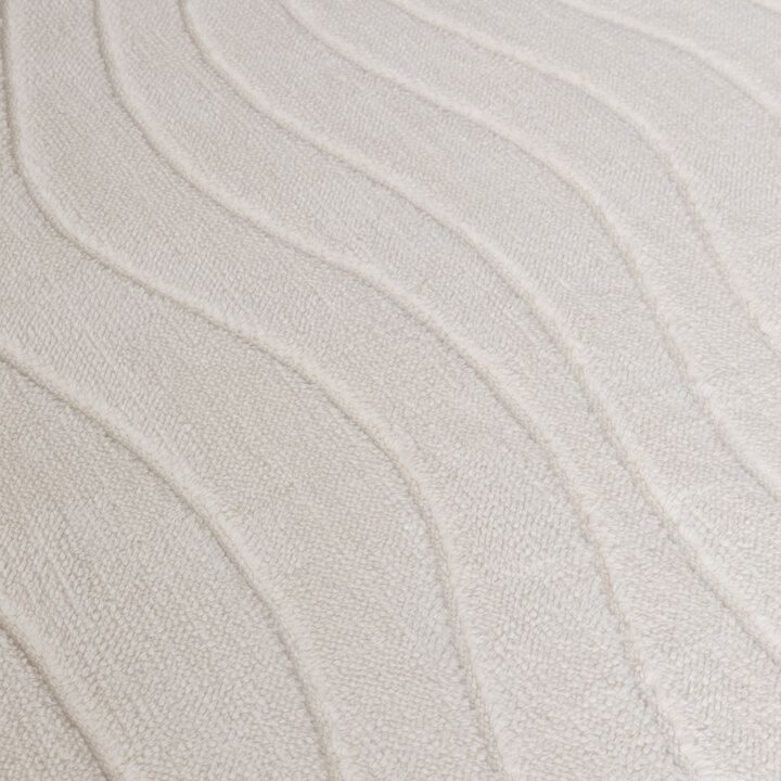 Dywan skandynawski - Charm Waves Biały - 2