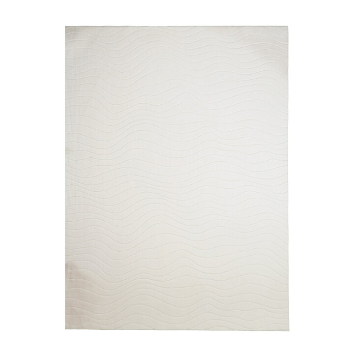 Dywan skandynawski - Charm Waves Biały - 1