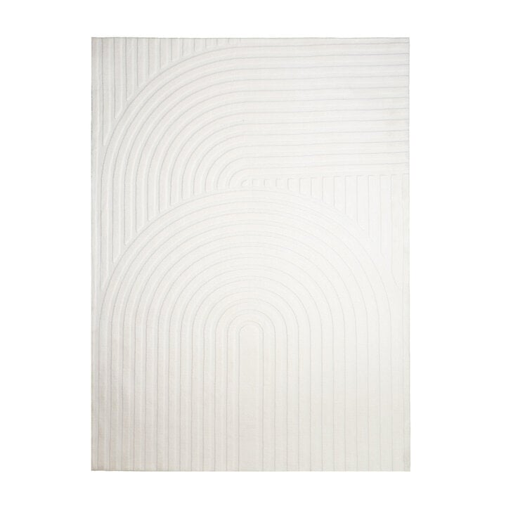 Dywan skandynawski - Charm Curves Biały - 1