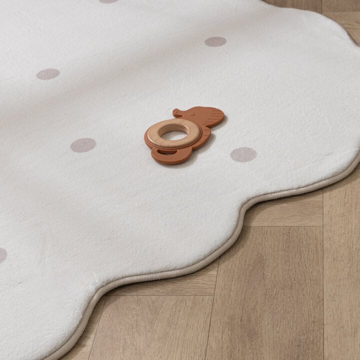 Dywan do pokoju dziecięcego - Cloudy Dots Biały - 5