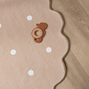 Dywan okrągły dziecięcy - Cloudy Dots Beżowy - thumbnail 5