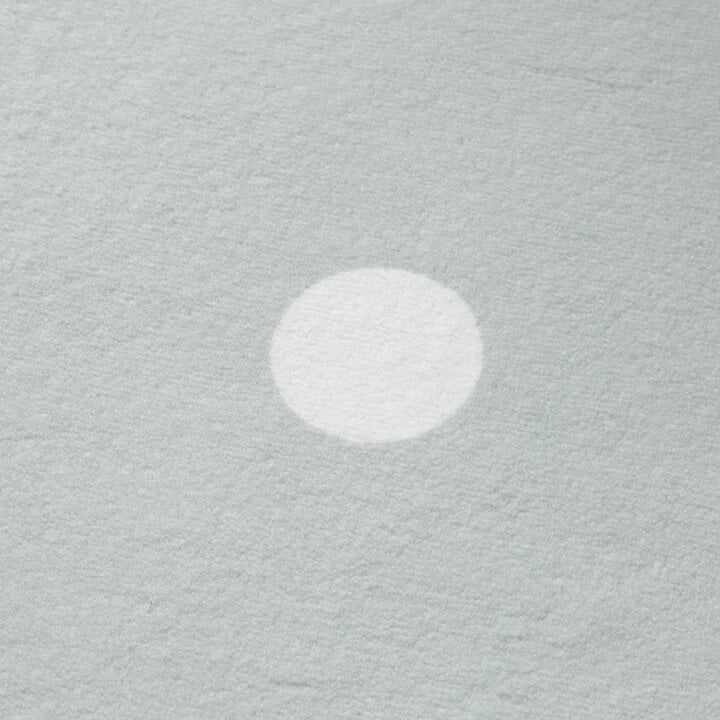 Dywan okrągły dziecięcy - Cloudy Dots Miętowy - 4