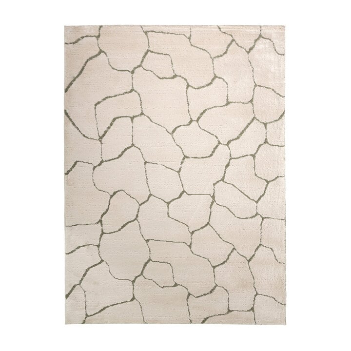 Dywan skandynawski - Yune Stone Kremowy/Zielony - 1