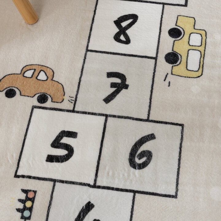 Mata do zabawy - Ruby Auto Beżowy - 3