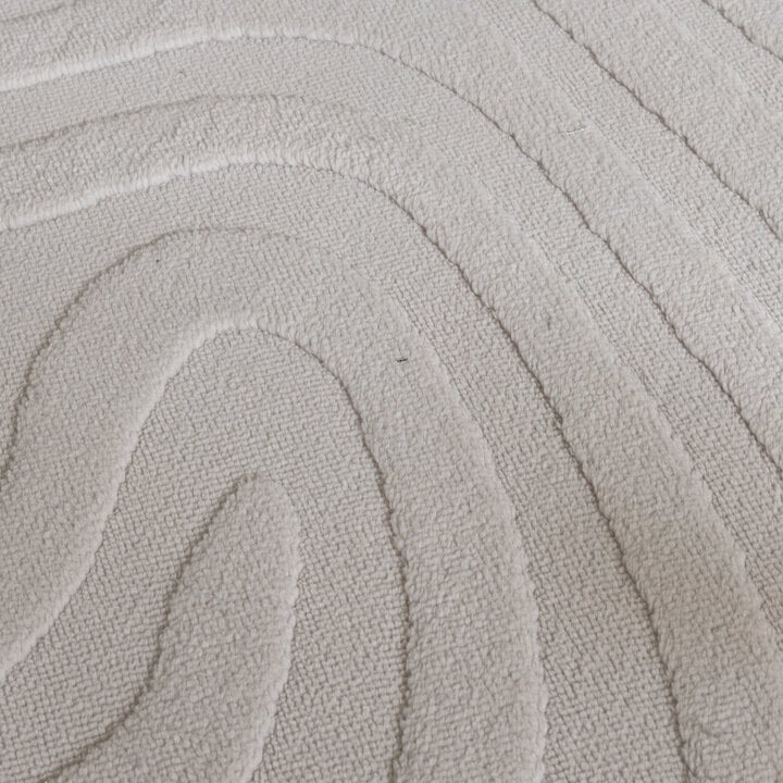 Dywanik łazienkowy - Cassie Shapes Taupe - 2