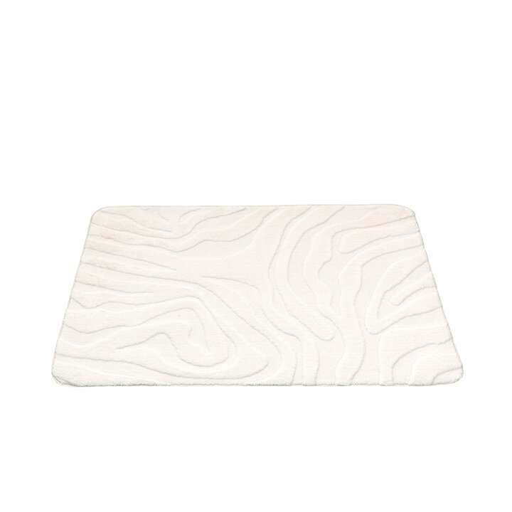 Dywanik łazienkowy - Cassie Zebra Biały - 1