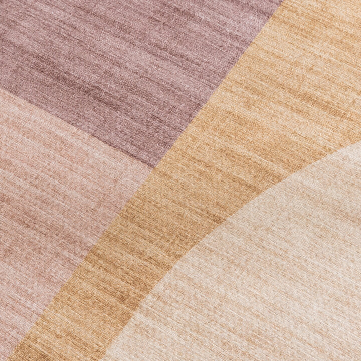 Dywan zewnętrzny abstrakcja - Groovy Shapes Pastelowy - 3