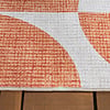 Dywan zewnętrzny abstrakcja - Groovy Tiles Terakota - thumbnail 5