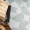Dywan zewnętrzny abstrakcja - Groovy Tiles Zielony - thumbnail 2