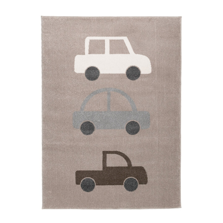 Dywan dziecięcy - Bowie Auto Taupe - 1