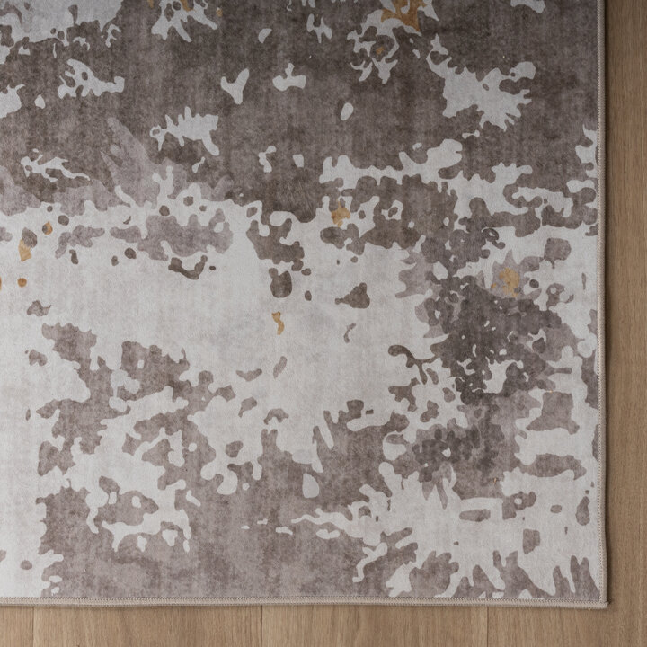 Dywan nowoczesny - Sarge Taupe/Żółty - 4