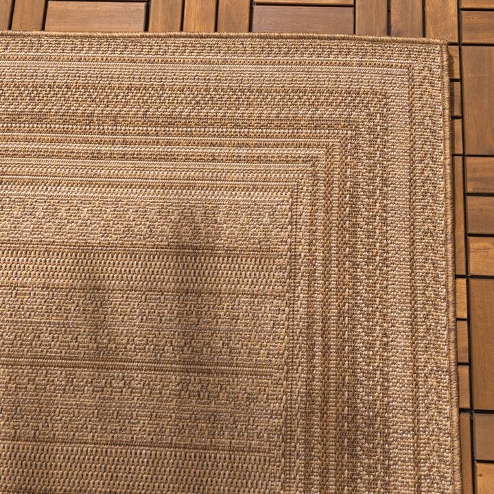 Dywan zewnętrzny - Mavi Stripes Kremowy/Brązowy - 5