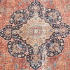 Dywan zewnętrzny okrągły - Cairo Medallion Terakota/Ciemnoniebieski - thumbnail 3