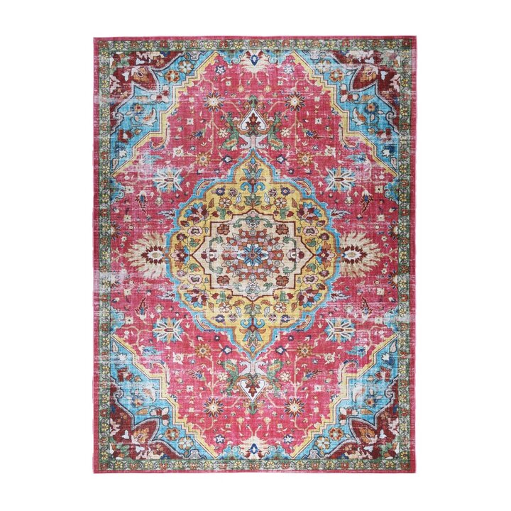 Dywan orientalny - Leyla Medallion Wielokolorowy - 1