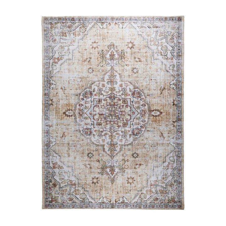 Dywan orientalny - Leyla Medallion Taupe - 1