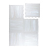 Mata piankowa puzzle - Alfie Stripes Szara - thumbnail 1