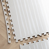 Mata piankowa puzzle - Alfie Stripes Szara - thumbnail 6