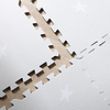 Mata piankowa puzzle - Alfie Stars Szara - thumbnail 4