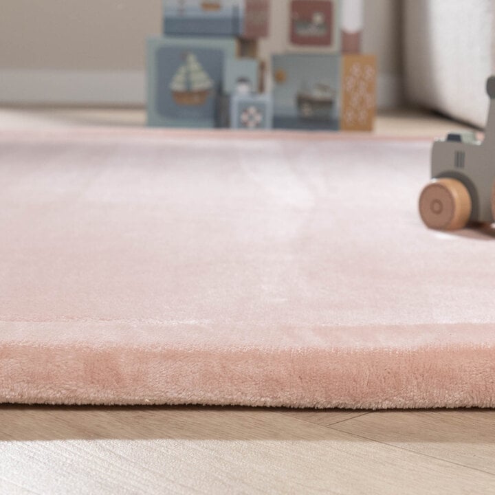 Mata do zabawy prostokątna - Jip Różowa - 5