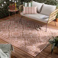Dywan zewnętrzny - Summer Oriental Terakota