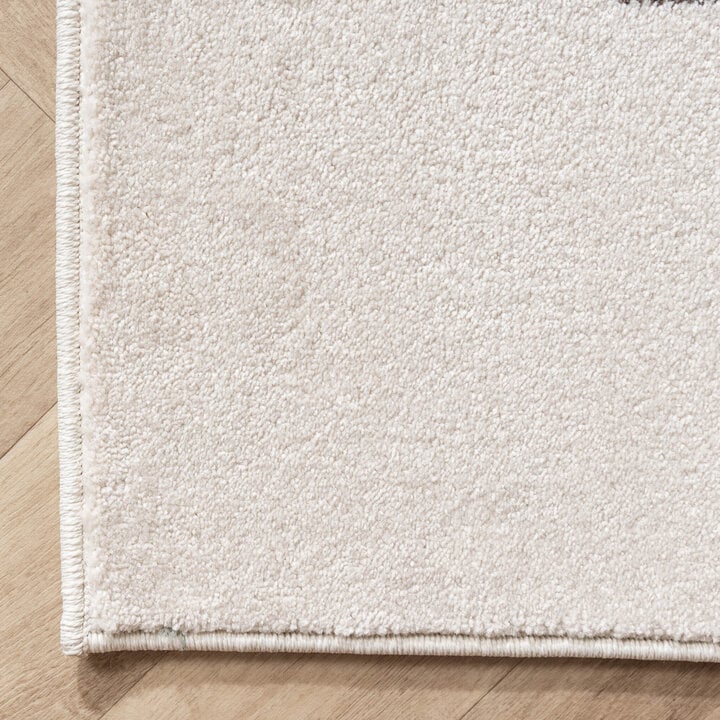 Dywan dziecięcy - Bowie Auto Kremowy - 4