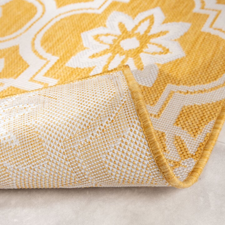 Dywan Zewnętrzny – Rio Flower Żółty - 6