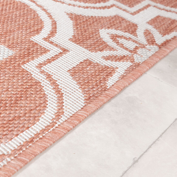 Dywan Zewnętrzny – Rio Flower Różowy - 5