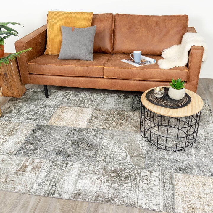 Dywan Patchwork - Lago Szary