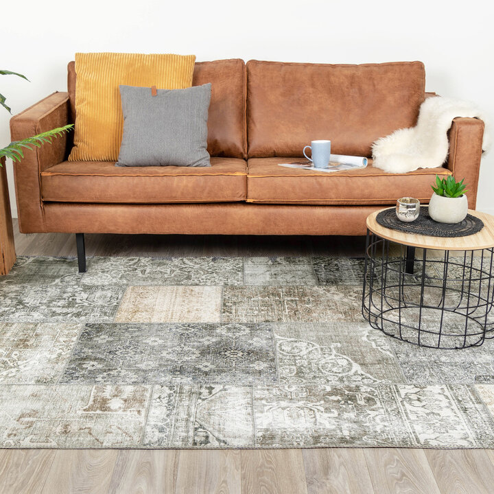 Dywan Patchwork - Lago Szary - 2