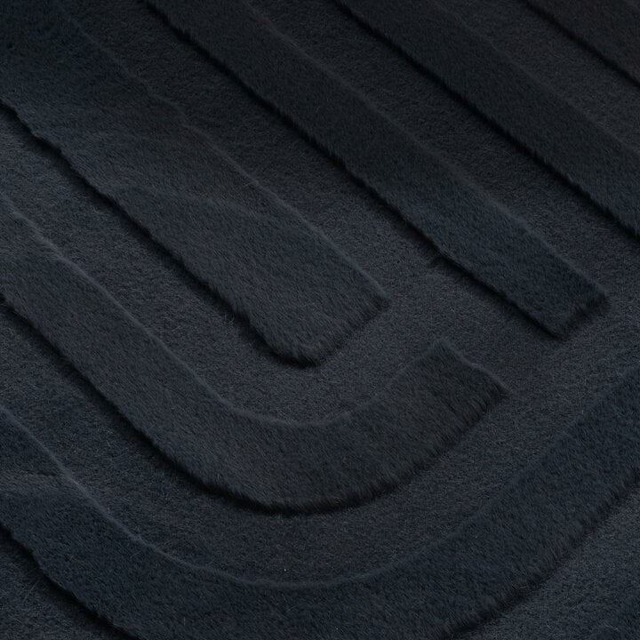 Dywan nieregularny - Flowy Lines Antracyt - 3