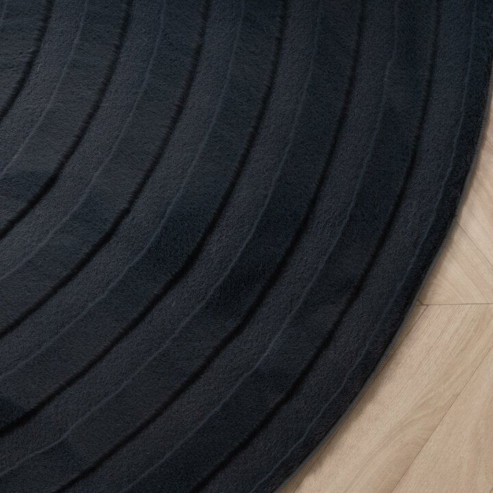 Dywan nieregularny - Flowy Lines Antracyt - 4