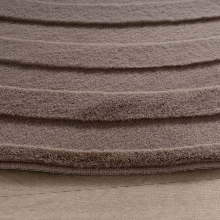 Dywan nieregularny - Flowy Lines Taupe - 5