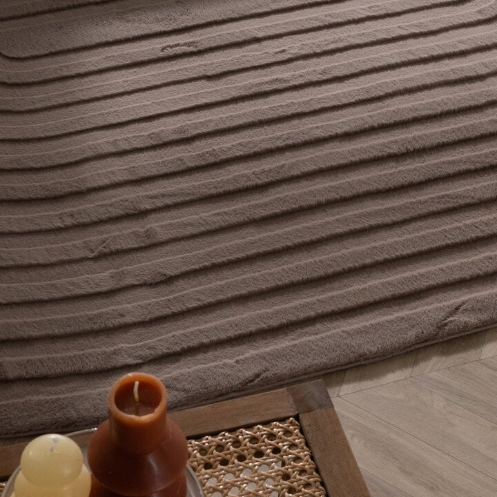 Dywan nieregularny - Flowy Arch Taupe - 2