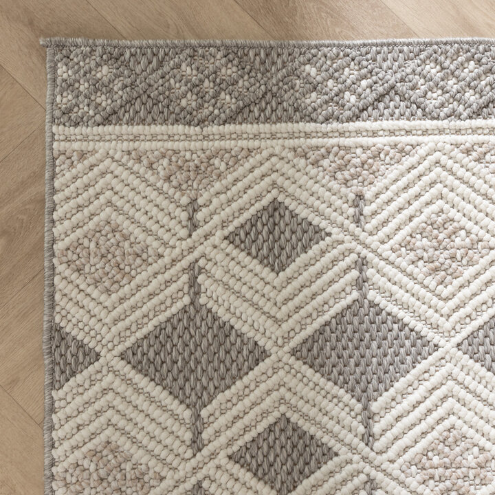 Dywan - Lorre Blocks Kremowy/Antracyt - 4