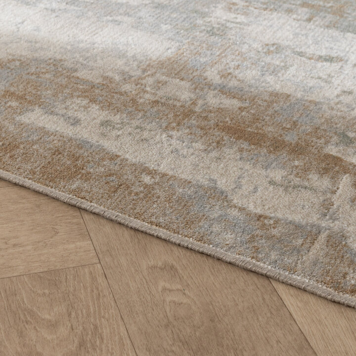 Dywan Lux - Marnix Grunge Kremowy/Taupe - 5